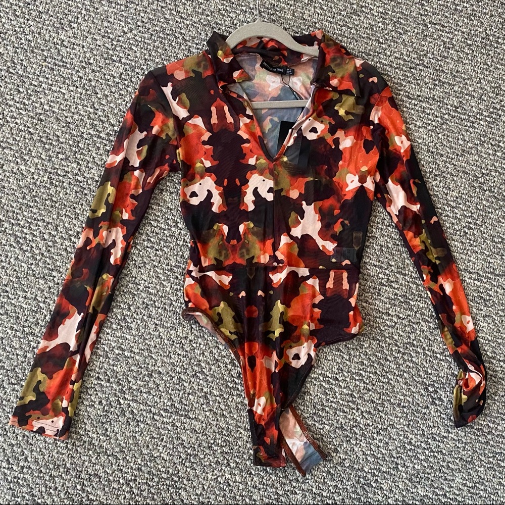 NEW! Pretty Little Thing Long Bodysuit